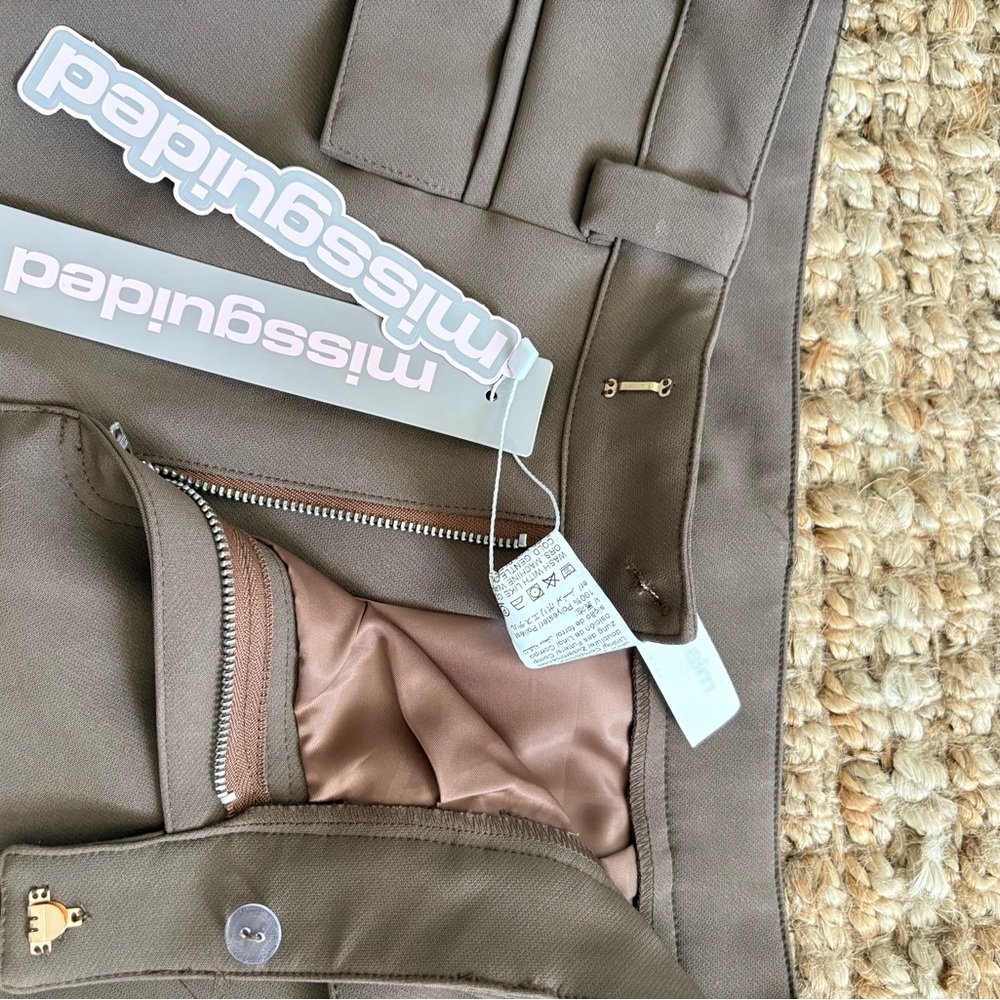 Missguided Brown Mini Skirt - Picture 4 of 4